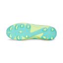 Future Match FG/AG Unisex Football Boots - Youth 8-16 Years in Fast Yellow/Black/Electric Peppermint, Size 1 by Puma