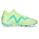 Future Match FG/AG Unisex Football Boots - Youth 8-16 Years in Fast Yellow/Black/Electric Peppermint, Size 1 by Puma