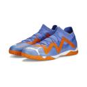 Future Match It Unisex Football Boots in Blue Glimmer/White/Ultra Orange, Size 7 by Puma