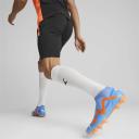 Future Match+ LL FG/AG Unisex Football Boots in Blue Glimmer/White/Ultra Orange, Size 11.5 by Puma
