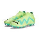 Future Match+ LL FG/AG Unisex Football Boots in Fast Yellow/Black/Electric Peppermint, Size 10 by Puma