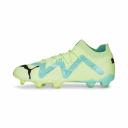 Future Match+ LL FG/AG Unisex Football Boots in Fast Yellow/Black/Electric Peppermint, Size 8 by Puma