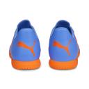 Future Play It Unisex Football Boots in Blue Glimmer/White/Ultra Orange, Size 9 by Puma