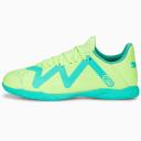 Future Play It Unisex Football Boots - Youth 8-16 Years in Fast Yellow/Black/Electric Peppermint, Size 2 by Puma