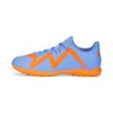 Future Play TT Unisex Football Boots in Blue Glimmer/White/Ultra Orange, Size 10.5 by Puma