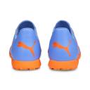 Future Play TT Unisex Football Boots in Blue Glimmer/White/Ultra Orange, Size 10.5 by Puma