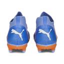 Future Pro FG/AG Unisex Football Boots - Youth 8-16 Years in Blue Glimmer/White/Ultra Orange, Size 2 by Puma