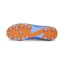 Future Pro FG/AG Unisex Football Boots - Youth 8-16 Years in Blue Glimmer/White/Ultra Orange, Size 2 by Puma