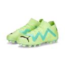 Future Pro FG/AG Unisex Football Boots - Youth 8-16 Years in Fast Yellow/Black/Electric Peppermint, Size 5 by Puma