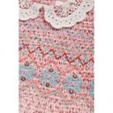 Girls Next Printed Lace Collar Shirred Cotton Dress (3mths-8yrs) - Pink