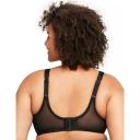 Glamorise MagicLift Natural Shape Support Wire-free Bra - Black 28H 1010 Plus Size Bra - AfterPay Available