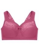 Glamorise MagicLift Natural Shape Support Wire-free Bra - Red Violet 14F 1010 Plus Size Bra - AfterPay Available