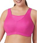 Glamorise No-Bounce Camisole Wire-free Sports Bra - Rose Violet 22C 1066 Plus Size Bra - AfterPay Available