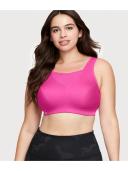 Glamorise No-Bounce Camisole Wire-free Sports Bra - Rose Violet 24C 1066 Plus Size Bra - AfterPay Available