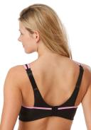 Glamorise No-Bounce Camisole Wire-free Sports Bra - Rose Violet 24C 1066 Plus Size Bra - AfterPay Available
