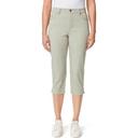 Gloria Vanderbilt Women's Capri Madison Blue Amanda Split-Hem Capri Jeans - Petite 16P