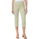 Gloria Vanderbilt Women's Capri Madison Blue Amanda Split-Hem Capri Jeans - Petite 16P