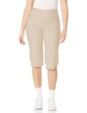 Gloria Vanderbilt Women's Capri Madison Blue Amanda Split-Hem Capri Jeans - Petite 16P