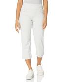 Gloria Vanderbilt Women's Capri Madison Blue Amanda Split-Hem Capri Jeans - Petite 16P