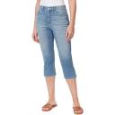 Gloria Vanderbilt Women's Denim Pant and Jean Frisco Blue Amanda Classic Crop Jeans 8