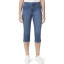 Gloria Vanderbilt Women's Denim Pant and Jean Madison Blue Amanda Classic Crop Jeans 12