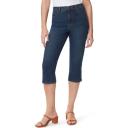 Gloria Vanderbilt Women's Denim Pant and Jean Madison Blue Amanda Classic Crop Jeans 6