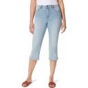 Gloria Vanderbilt Women's Denim Pant and Jean Madison Blue Amanda Classic Crop Jeans 6