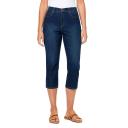 Gloria Vanderbilt Women's Denim Pant and Jean Madison Blue Amanda Classic Crop Jeans 8