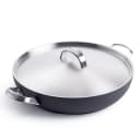 GreenPan Paris Pro Hard Anodized Healthy Ceramic Nonstick, 11" Everyday Frying Pan Skillet With 2 Handles and Stainless Steel Lid, PFAS-Free,