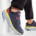 Hoka One One Men's Challenger ATR 6 Wide Running Shoe (Ombre Blue/Green Sheen) 8.5 US