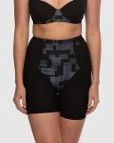 Hush Hush - Women's Shapewear - Eden Geo Medium Control Boyleg Briefs - Size One Size, 14 at The Iconic