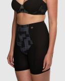 Hush Hush - Women's Shapewear - Eden Geo Medium Control Boyleg Briefs - Size One Size, 14 at The Iconic