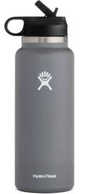 Hydro Flask Hydration 40oz Wide Mouth Insulated Water Bottle - White | Surf Accessories