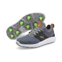 Ignite Articulate Wide Men's Golf Shoes in Peacoat/Silver/Quiet Shade, Size 10.5 by Puma