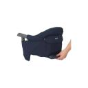 Inglesina Fast Table Chair - Award-Winning Convenient Baby High Chair - Use at Most Tables or Restaurants Without Leaving Scratches {Black} | Feeding