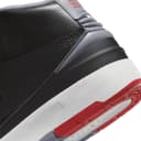 Jordan Kids Air Jordan 2 Retro PS Black Cement Shoes - Size 1.5Y - 001 Black/Cement Grey/Fire red/sail