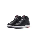 Jordan Kids Air Jordan 2 Retro PS Black Cement Shoes - Size 1.5Y - 001 Black/Cement Grey/Fire red/sail