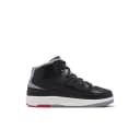 Jordan Kids Air Jordan 2 Retro PS Black Cement Shoes - Size 1.5Y - 001 Black/Cement Grey/Fire red/sail