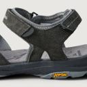 Kathmandu Alda Women's Leather Upper Closed Toe Sandal Walking Travel Shoes Hiking Sandals - Black Grey - UK8 - AfterPay & zipPay Available