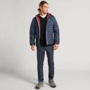 Kathmandu Heli Hooded Lightweight Water-Repellent Warm Mens Down Puffer Jacket V3 Men's Basic Jacket - Blue Midnight Navy Size Large - AfterPay &