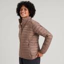 Kathmandu Heli Lightweight Water-Repellent Warm Women Down Puffer Jacket V3 Women's - Brown Taupe Size Large - AfterPay & zipPay Available