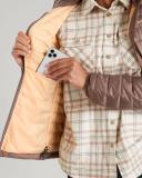 Kathmandu Heli Lightweight Water-Repellent Warm Women Down Puffer Jacket V3 Women's - Brown Taupe Size Medium - AfterPay & zipPay Available