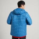 Kathmandu Heli Men's 600 Fill Hooded Lightweight Down Jacket | Blue Puffer Jacket - XXXL