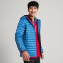 Kathmandu Heli Men's 600 Fill Hooded Lightweight Down Jacket | Blue Puffer Jacket - XXXL