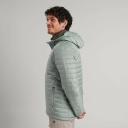 Kathmandu Heli Men's 600 Fill Hooded Lightweight Down Jacket | Green Puffer Jacket - XL