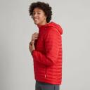 Kathmandu Heli Men's 600 Fill Hooded Lightweight Down Jacket | Red Puffer Jacket - XXXL