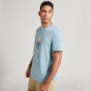 Kathmandu Horizon Print Men's Short Sleeve Tee - Bluehaze Size Small - AfterPay & zipPay Available