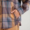Kathmandu Huntly Women's Long Sleeve Shirt - Purple Light Quartz/Pony Check Size XX-Small - AfterPay & zipPay Available