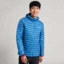 Kathmandu - Men's Blue Jackets - Heli Hooded Lightweight Water-Repellent Warm Down Jacket V3 - Size One Size, XXL at The Iconic