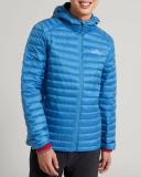 Kathmandu - Men's Blue Jackets - Heli Hooded Lightweight Water-Repellent Warm Down Jacket V3 - Size One Size, XXL at The Iconic